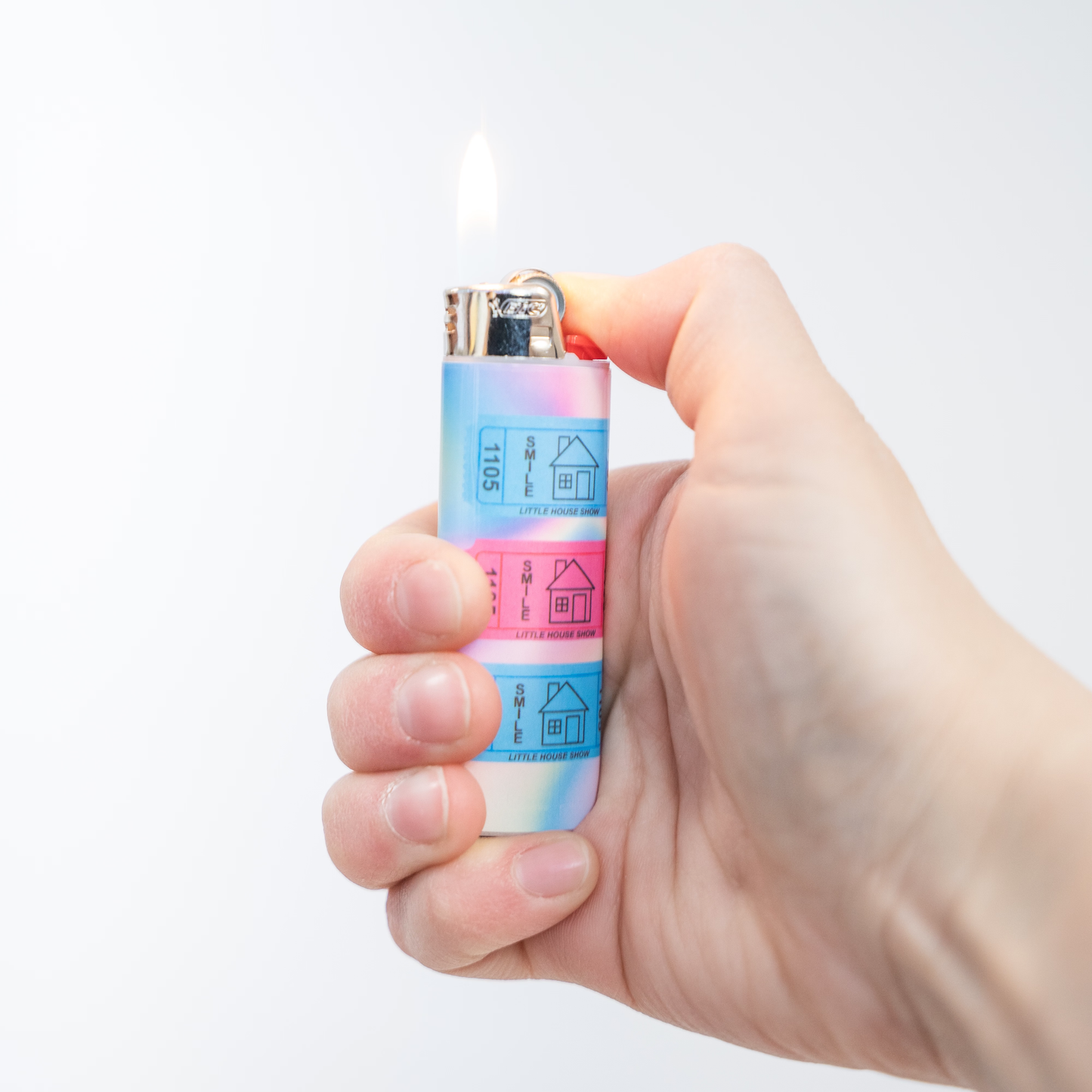 Cotton Candy Logo Lighter